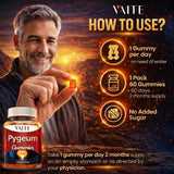 VAITE Saw Palmetto Gummies with a hand holding one