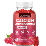 VAJYKEWJY Calcium Citrate Gummies front view with packaging
