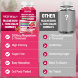 VAJYKEWJY Magnesium L-Threonate Gummies opened bottle