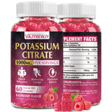 VAJYKEWJY Potassium Citrate Gummies bottle front view