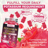 VAJYKEWJY Potassium Citrate Gummies with fresh fruit