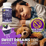 VAL Children's Magnesium Chewables 100mg lifestyle image with children