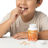 VAL Magnesium Chewable Tablets for Kids side view