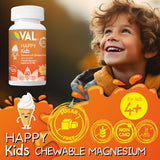 VAL Magnesium Chewable Tablets for Kids with natural vanilla flavour