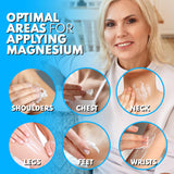 VAL Magnesium Cream 4800mg application on skin