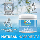 VAL Magnesium Cream 4800mg ingredients list