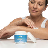 VAL Magnesium Cream 4800mg jar side view