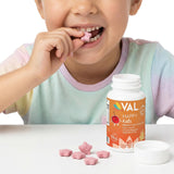 VAL Magnesium for Kids packaging with cherry flavour