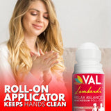 VAL Magnesium Roll-On 188mg with herbal blend ingredients