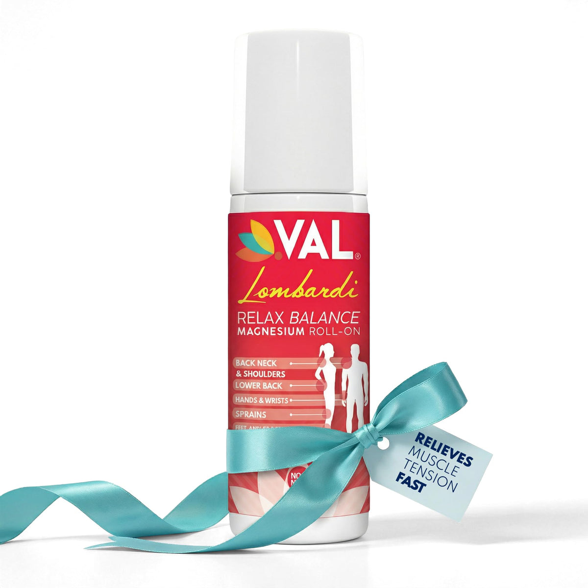 VAL Magnesium Roll-On front view with packaging