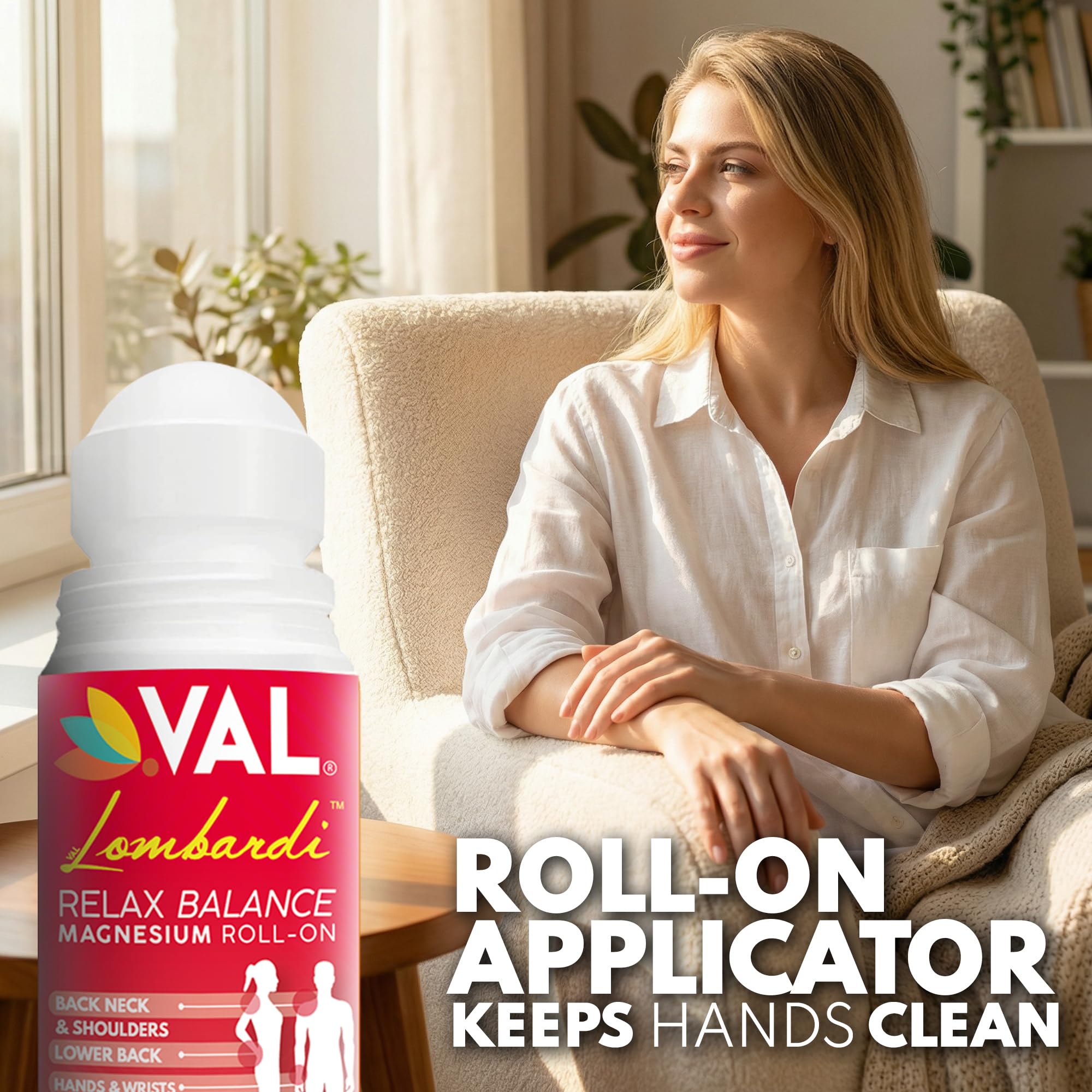 VAL Magnesium Roll-On side view with cap