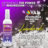 VAL Magnesium Spray 100ml packaging details