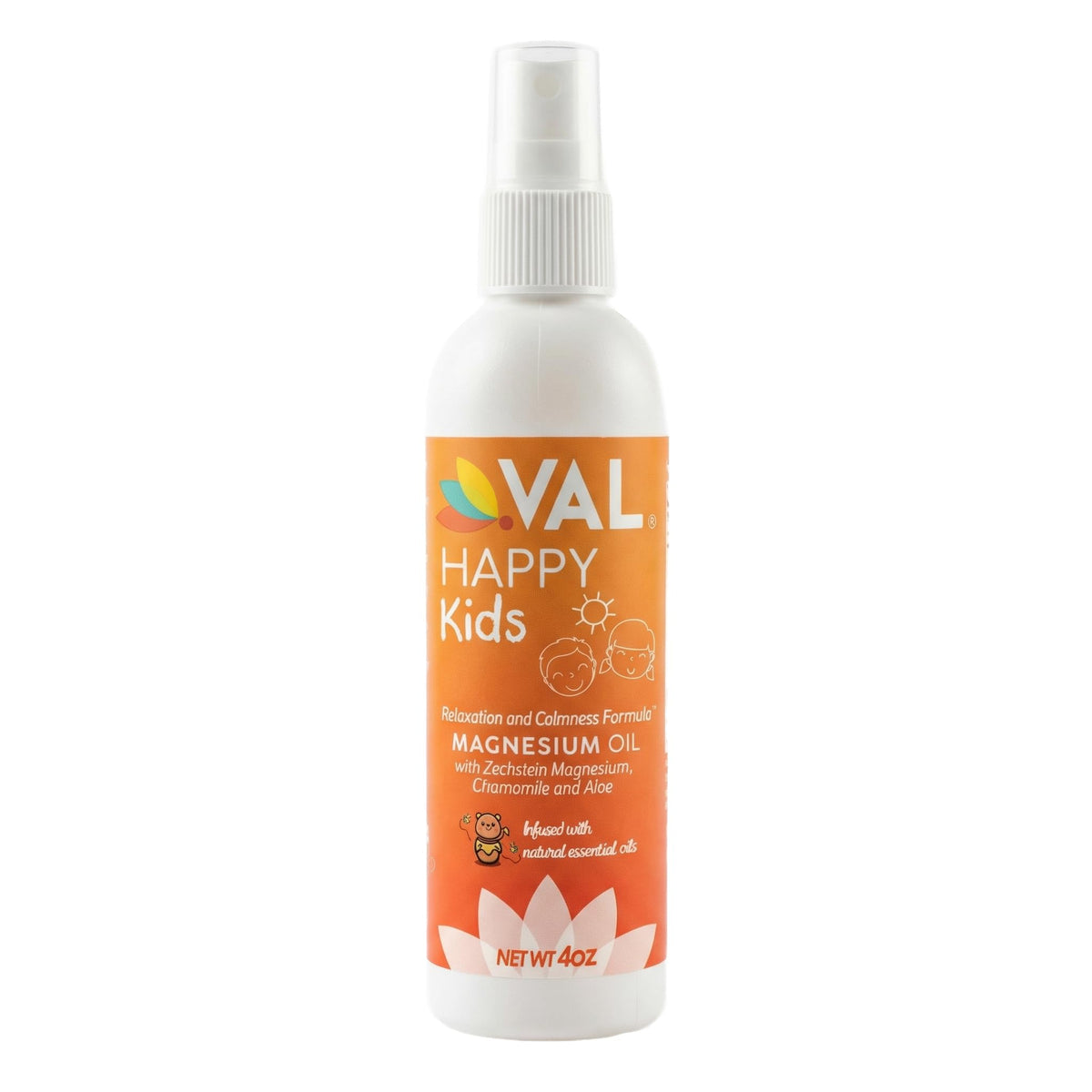 VAL Magnesium Spray for Children 118ml front view