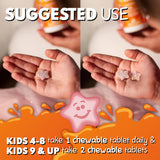 VAL Magnesium Supplement for Kids chewable tablet close-up
