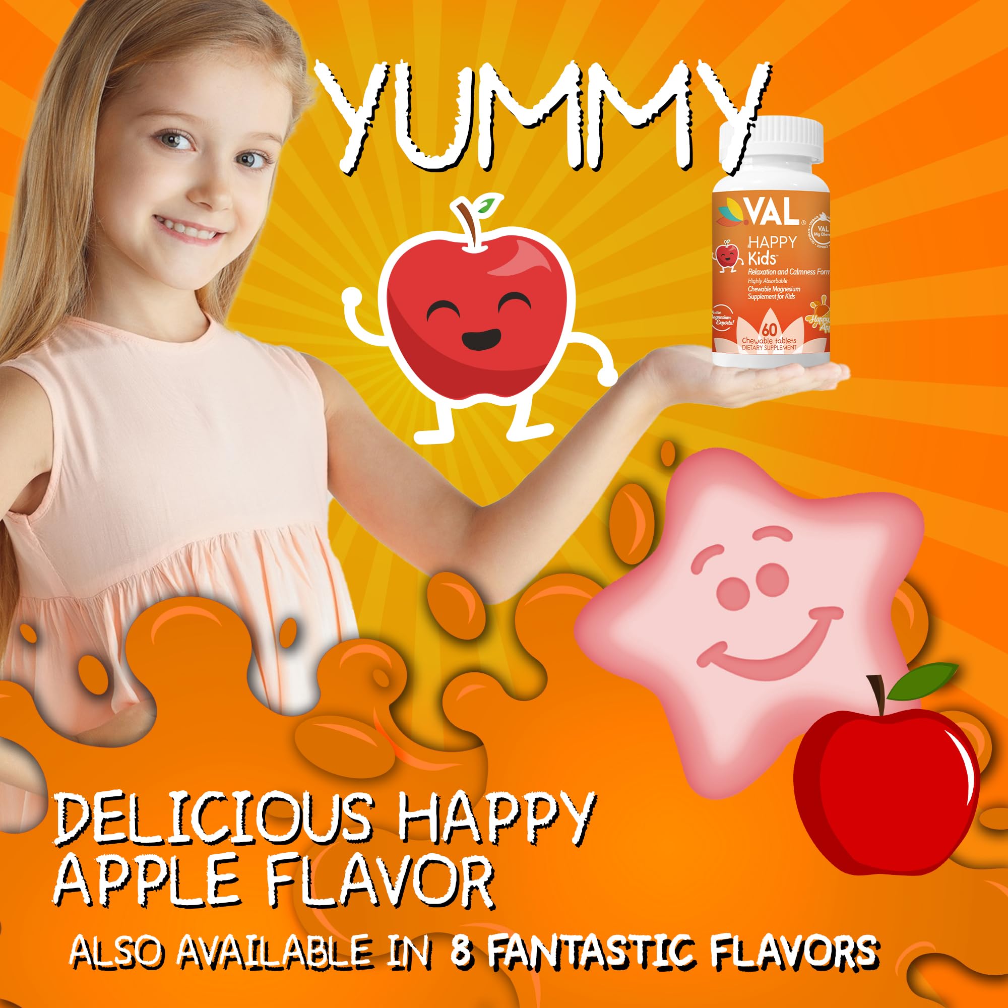 VAL Magnesium Supplement for Kids ingredients list