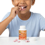 VAL Magnesium Supplement for Kids packaging side view