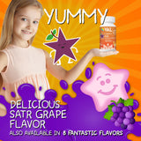 VAL Magnesium Supplement for Kids with natural grape flavour