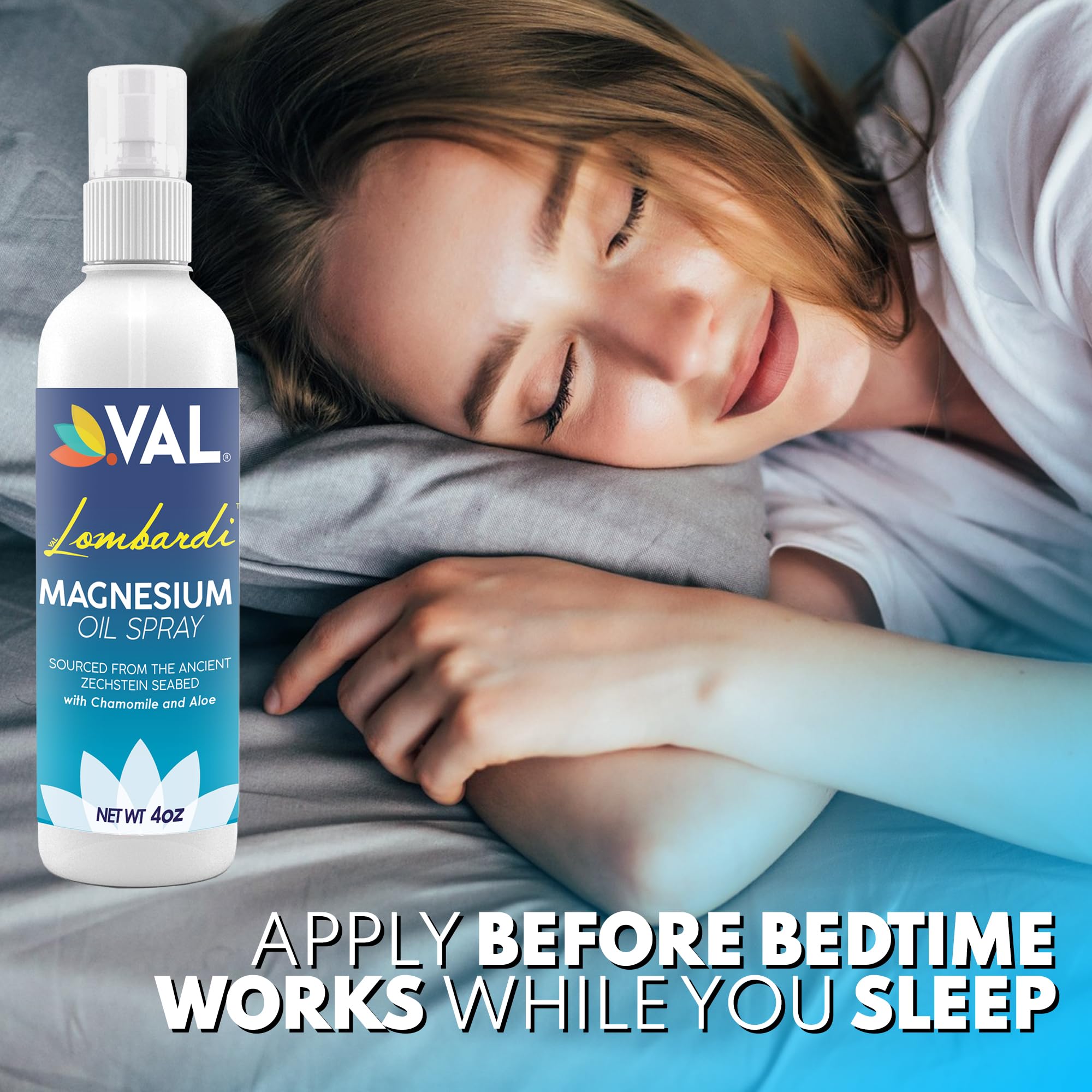 VAL Magnesium Supplement packaging details and dimensions
