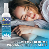 VAL Magnesium Supplement packaging details and dimensions