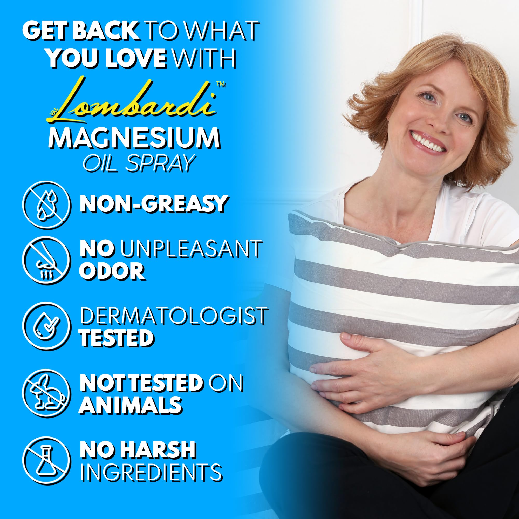 VAL Magnesium Supplement with chamomile flowers