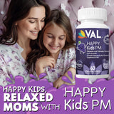 VAL Magnesium Tablets for Kids, showing a tablet being chewed
