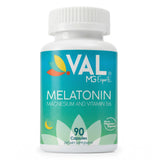 VAL Sleep Supplement Capsules front view with 90 count