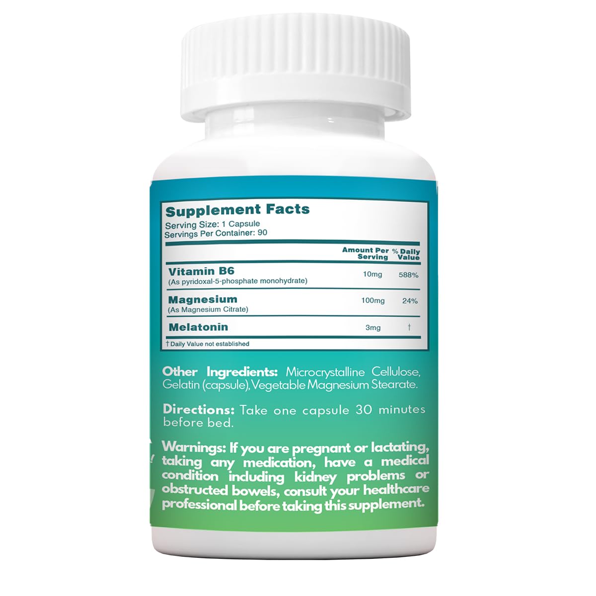 VAL Sleep Supplement Capsules with a measuring spoon