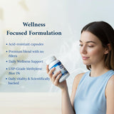 Valboren Labs Methylene Blue Capsules packaging and contents