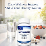 Valboren Labs Nattokinase Supplement in lifestyle setting
