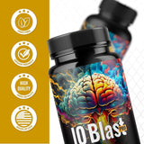 Valdivia IQ Blast Pro Capsules with a glass of water