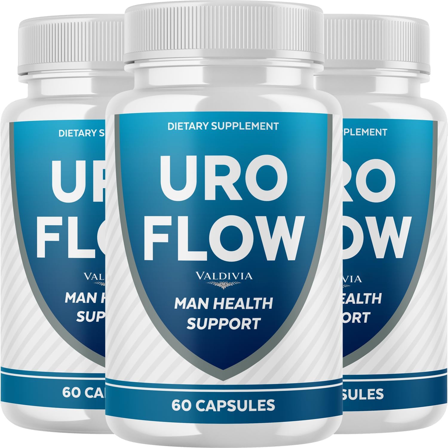 Valdivia UroFlow Capsules 180 count bottle front view