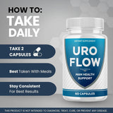 Valdivia UroFlow Capsules on a wooden table lifestyle shot