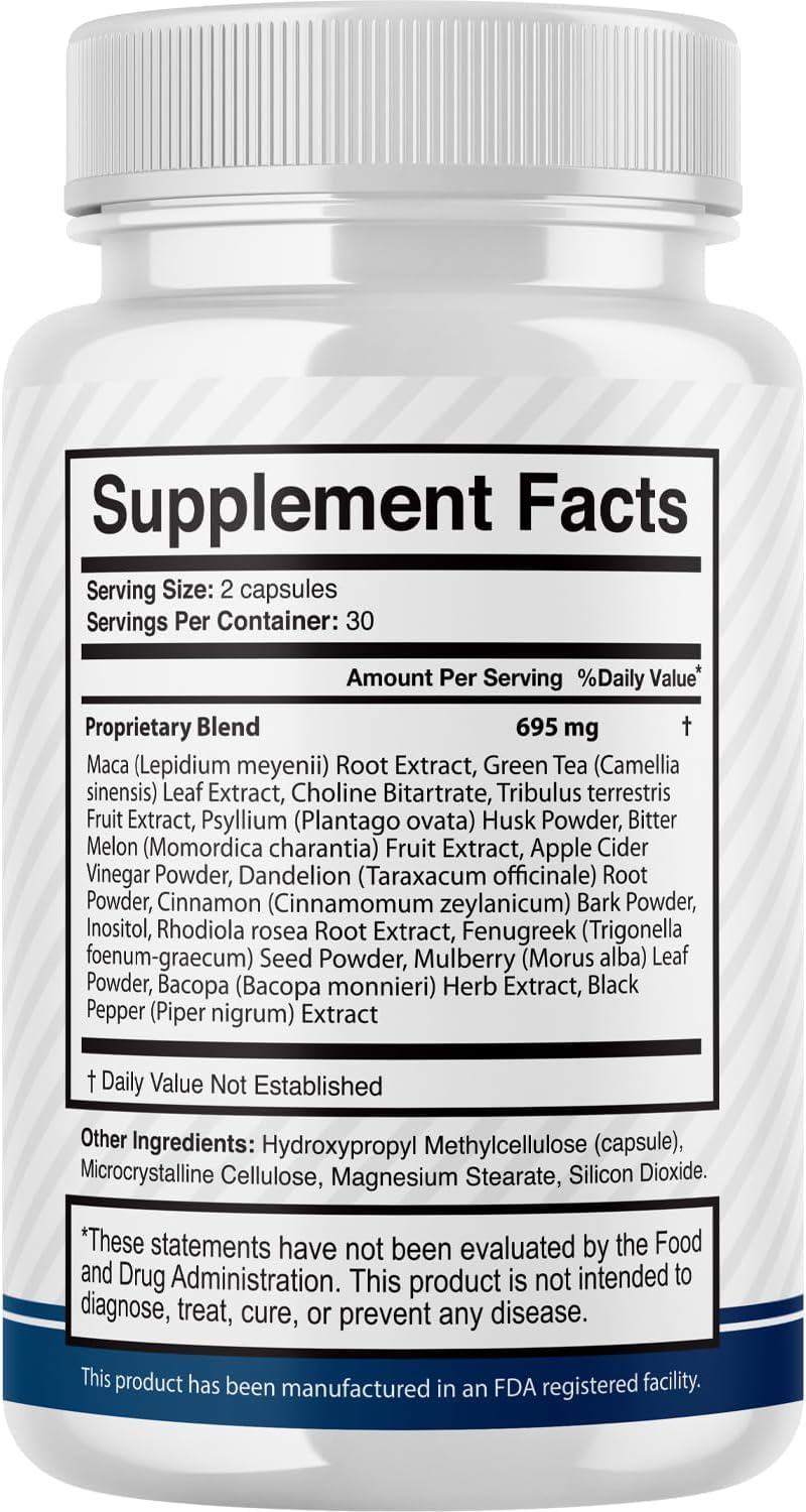 Valdivia UroFlow Capsules packaging details