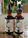 Valenor 2oz Tincture bottle back view