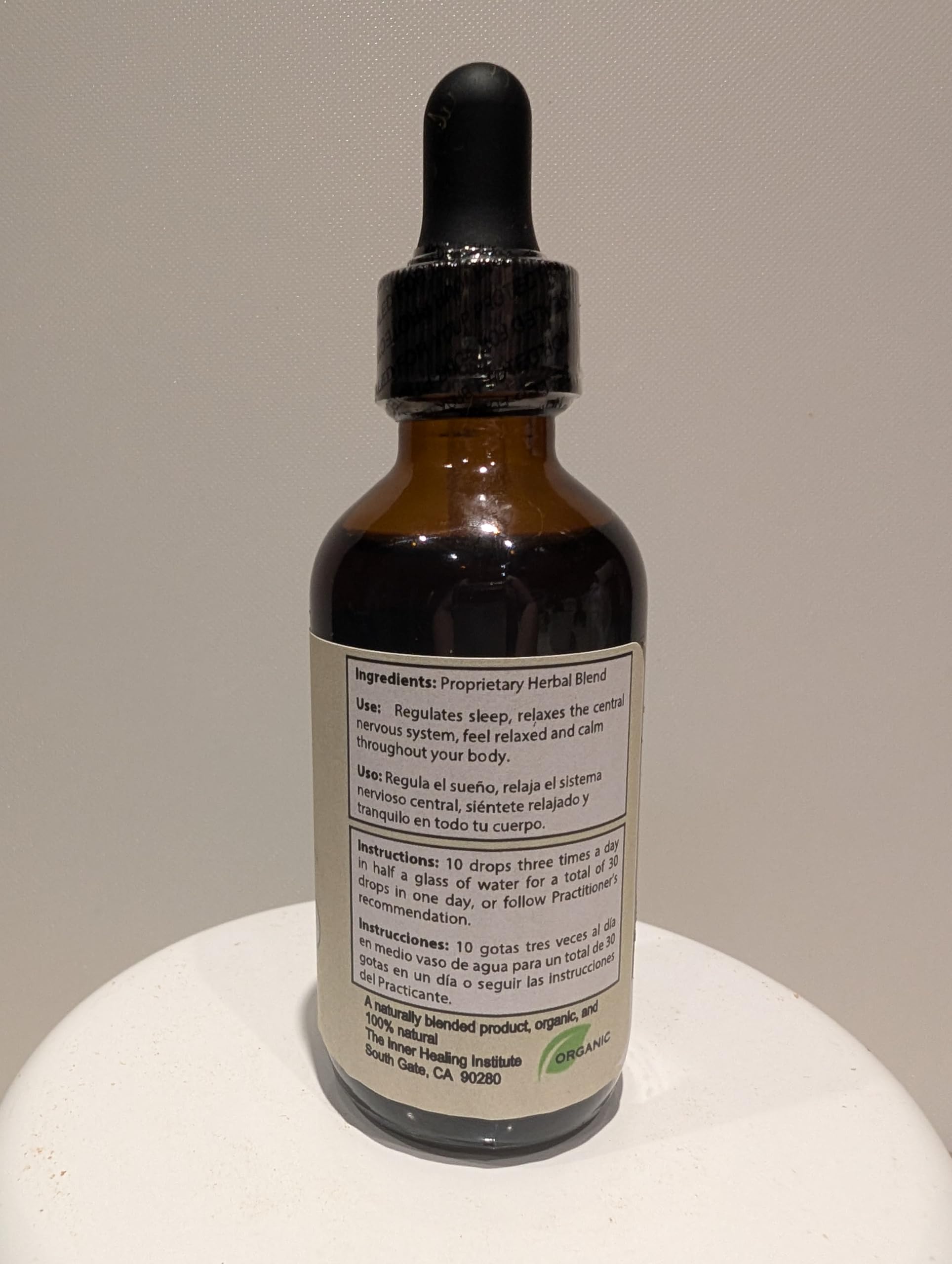 Valenor 2oz Tincture with measuring dropper