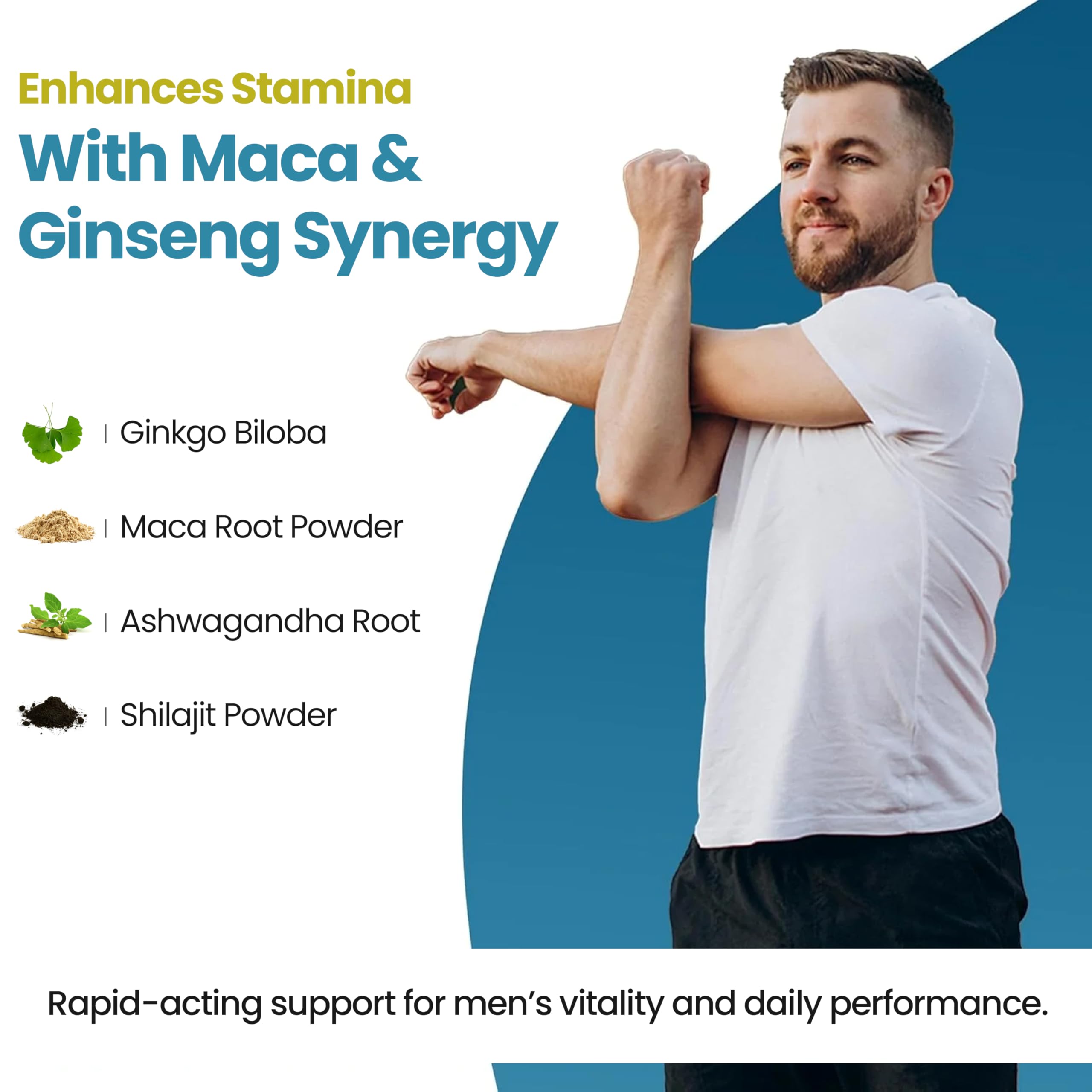 VALKNORX Men's Vitality Supplement ingredients list