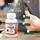 Vall Natural Products Milk Thistle Supplement capsules on a table