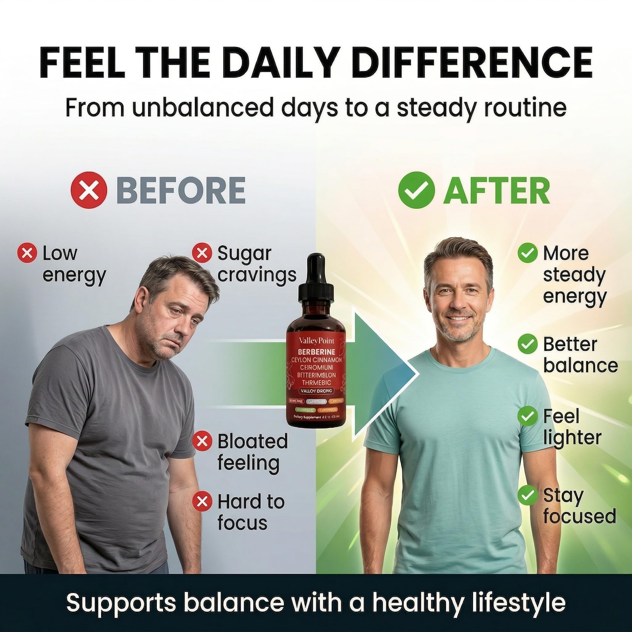 VALLEY POINT Garcinia Cambogia Supplement 50g bottle cap
