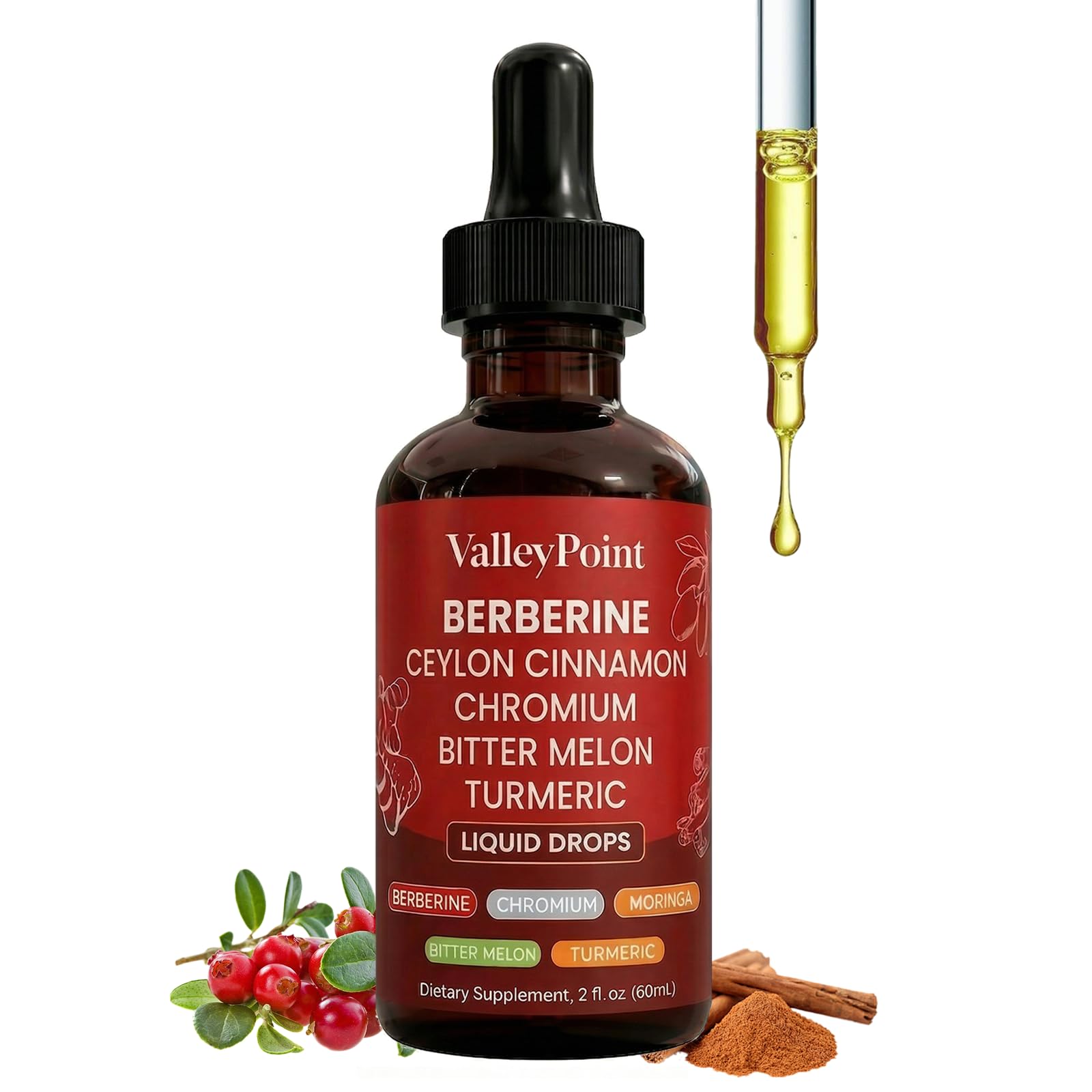 VALLEY POINT Garcinia Cambogia Supplement 50g bottle front view