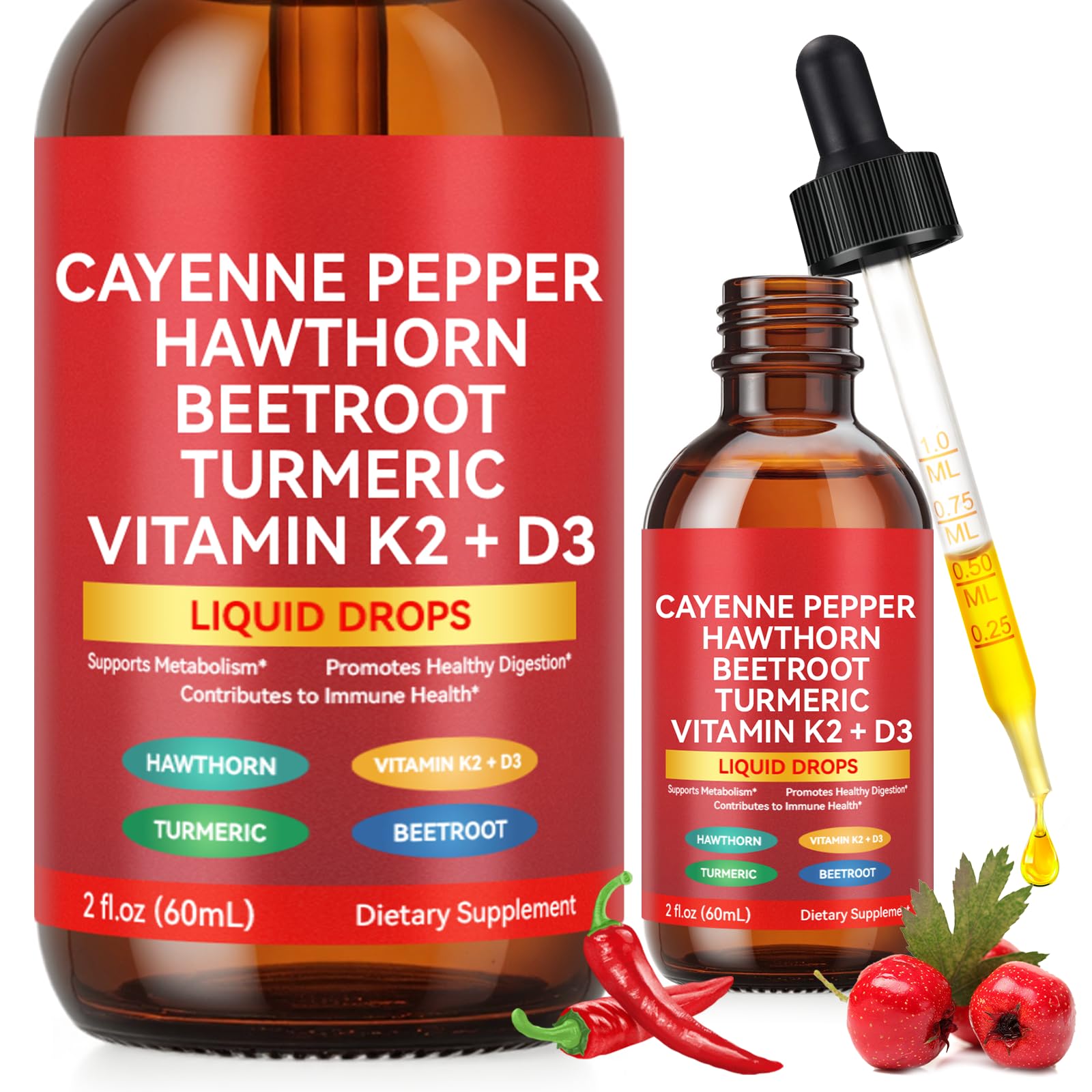 Valleylux Cayenne Pepper Drops 150g front view