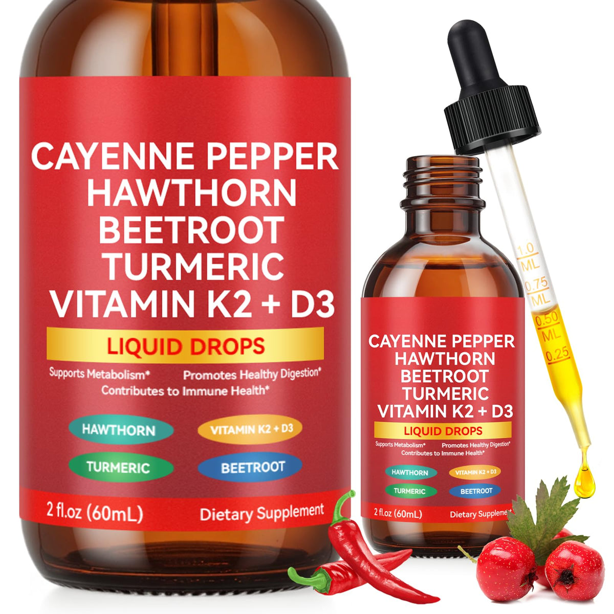 Valleylux Cayenne Pepper Drops 150g front view