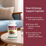 Valora Beravia Beet Root Capsules displayed with other supplements