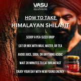 Vasu Himalayan Shilajit Resin ingredients list