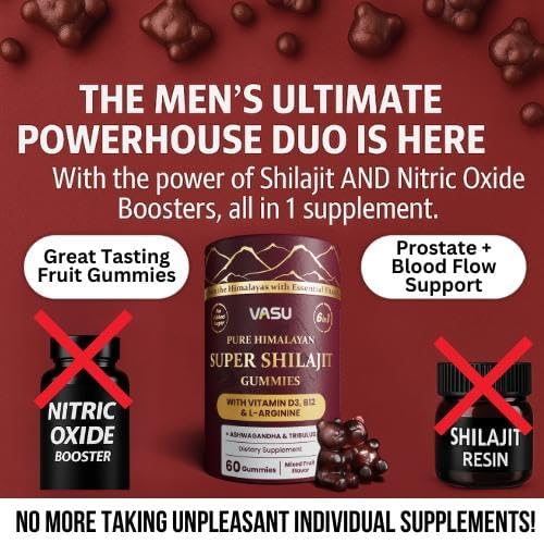 Vasu Shilajit Gummies close-up of individual gummy