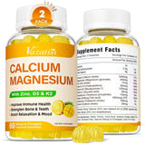 Vazatisi Calcium Gummies 10-in-1 Formula front view