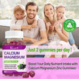 Vazatisi Calcium Gummies bottle side view