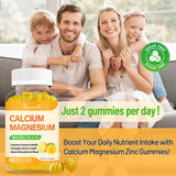 Vazatisi Calcium Gummies nutritional information label