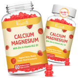 Vazatisi Calcium Magnesium Zinc Gummies bottle front view