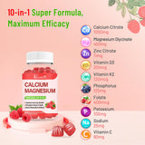 Vazatisi Calcium Magnesium Zinc Gummies in cute shapes