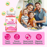 Vazatisi Calcium Magnesium Zinc Gummies serving size of 2 gummies